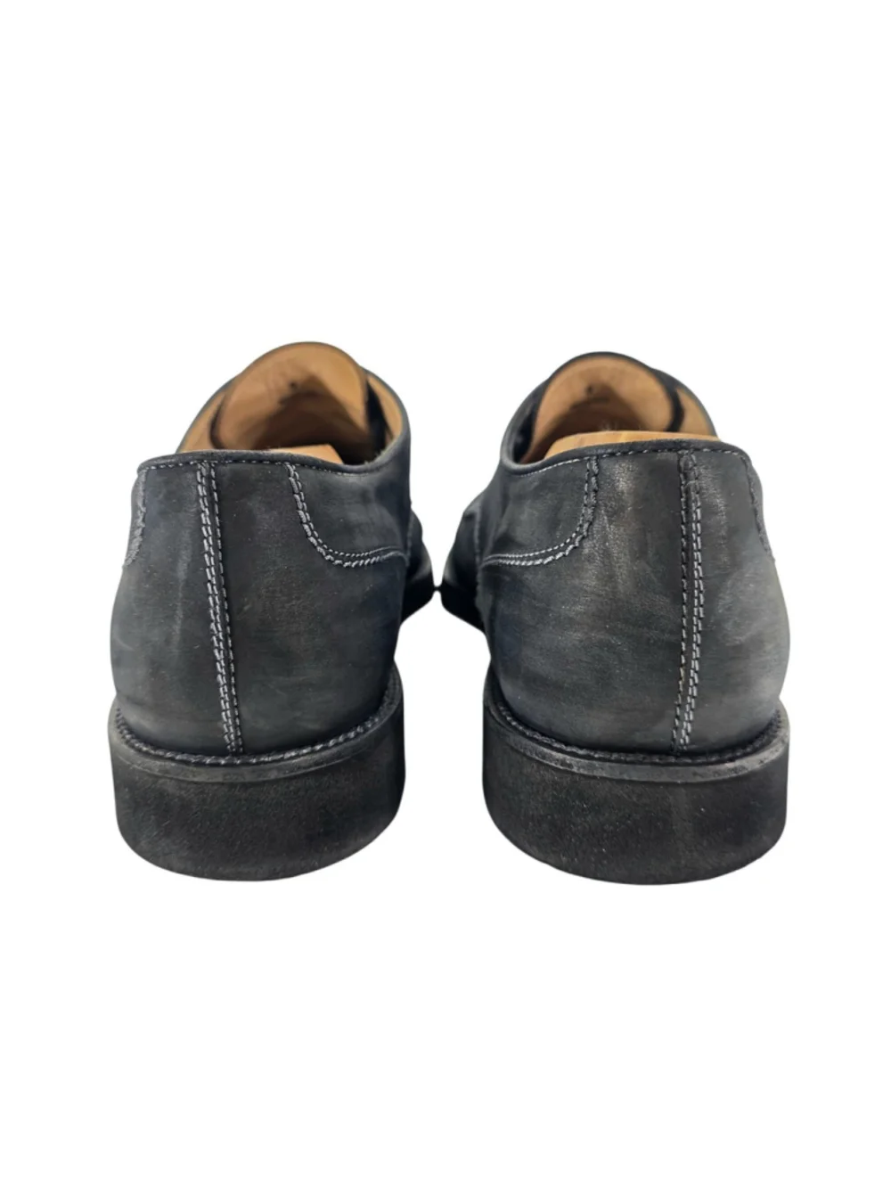 Tod's Black Nubuck Leather Derby Shoes | Made in Italy | Men's 9